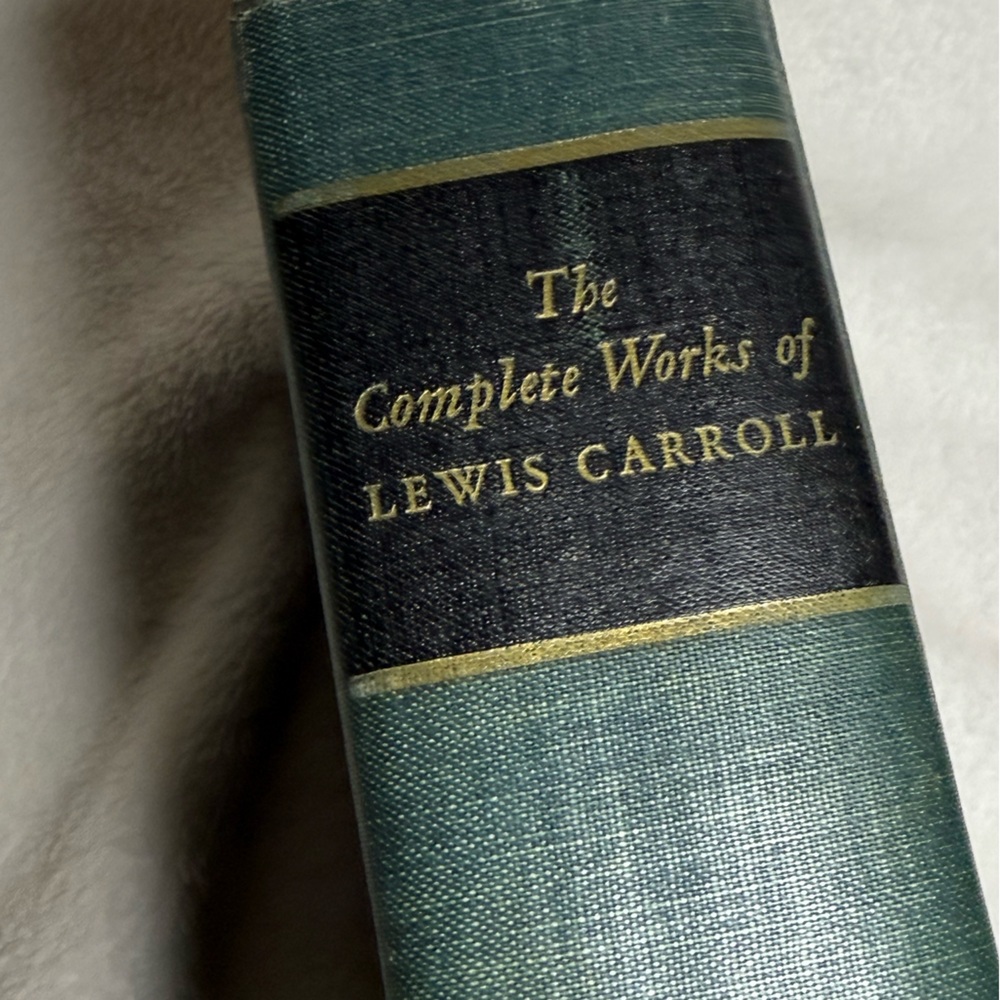 The Complete Works of Lewis Carroll 1940 Modern Library Teal Edition
